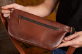 Brown Leather Men's Bag