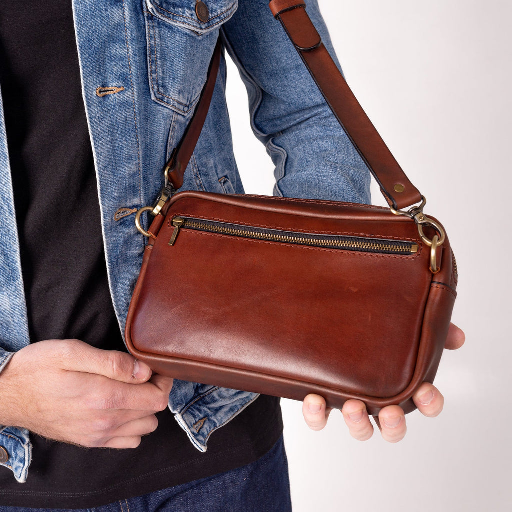 Belt bag Shoulder bag, leather