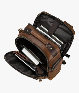 Genuine Leather Backpack for Men