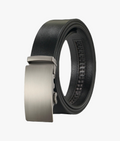 Black leather belt